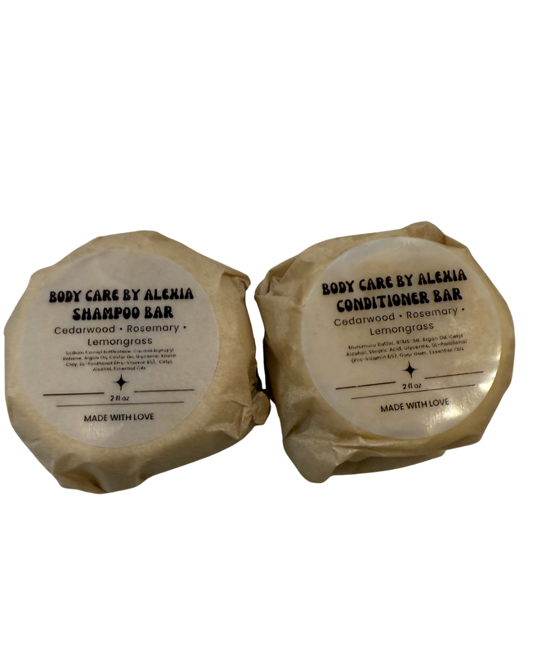 Shampoo + Conditioner Bar Set