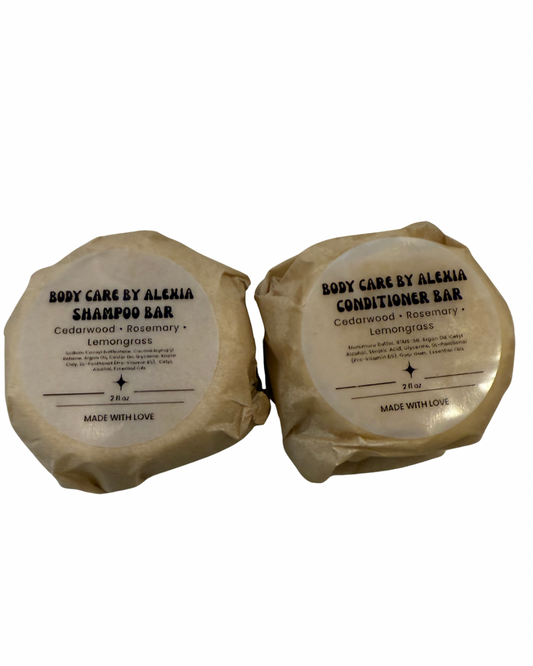 Shampoo + Conditioner Bar Set
